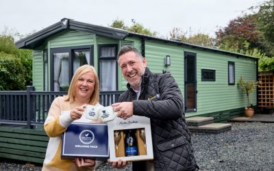 TV surprise teacher settles into retirement holiday home gifted by Willerby
